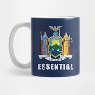 New York Essential Worker Flag Covid 19 Mug